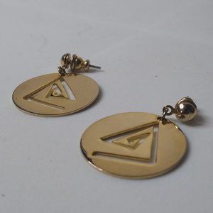 Vintage Round Earrings